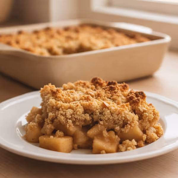 Äppelcrumble