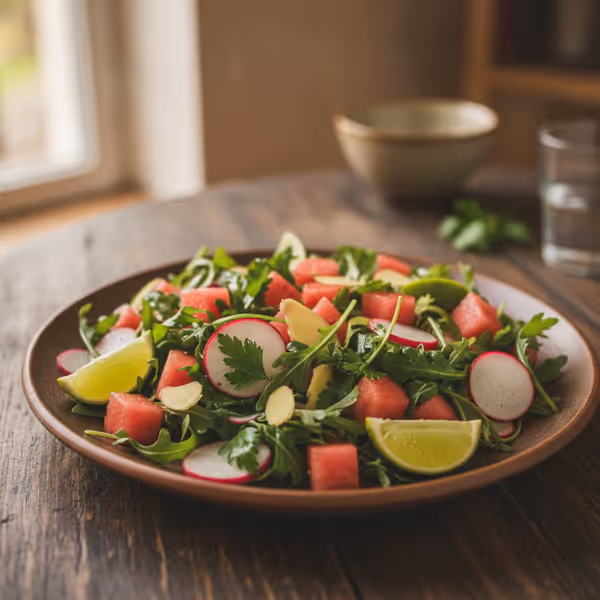 Asiatisk sommarsallad